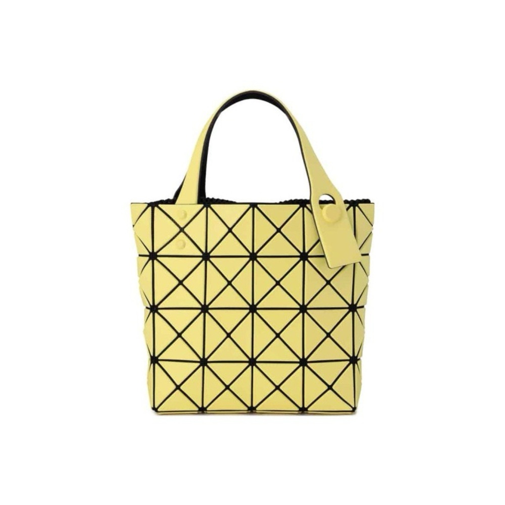 Bao Bao Issey Miyake Yellow Lucent Boxy Tote